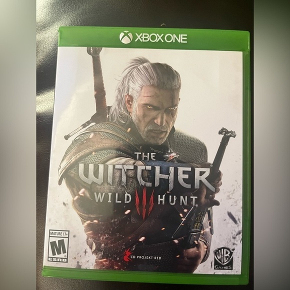 XBOX ONE THE WITCHER WILD HUNT GAME. PRE OWNED. NO SCRATCHES. - Picture 1 of 4
